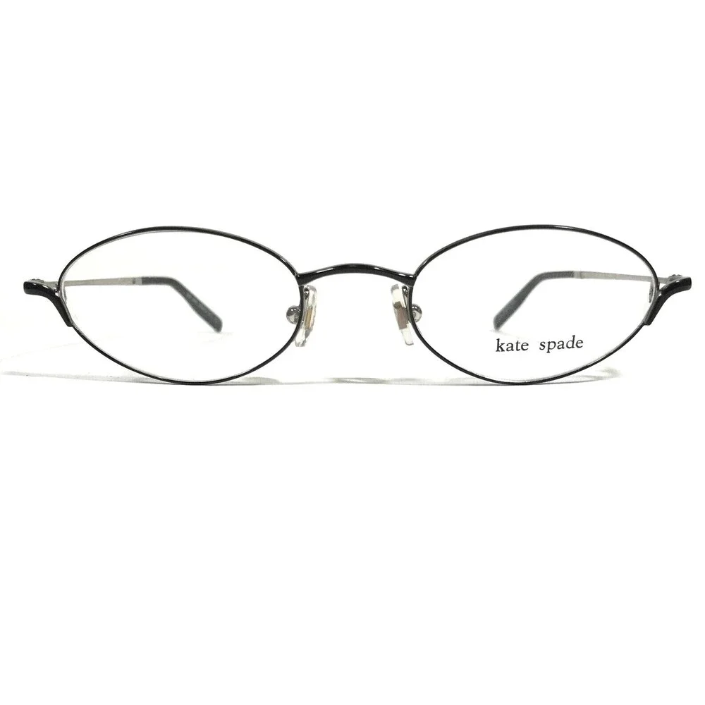 Kate Spade Eyeglasses Frames NEELY W52 Black Round Full Rim 47-19-130